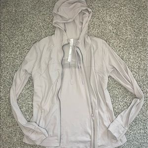 PINK DEFINE JACKET NULU MATERIAL W HOOD🤍